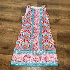 orange mini dress for women Anais Orange Faux-Flower Mini Dress M / Orange